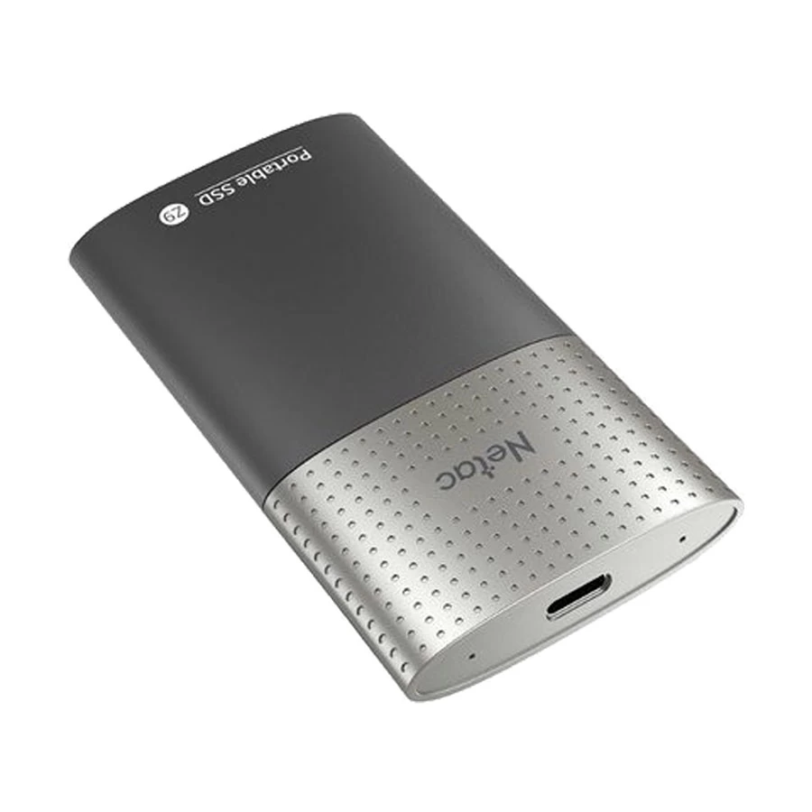 Netac Z9 2TB USB 3.2 Gen 2 Type-C Black Portable External SSD