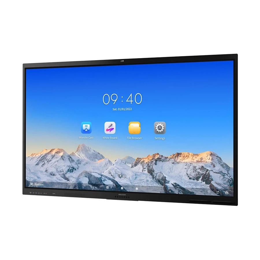 Hikvision DS-D5B75RB/FL 75 Inch 4K Interactive Panel with Camera & Mic