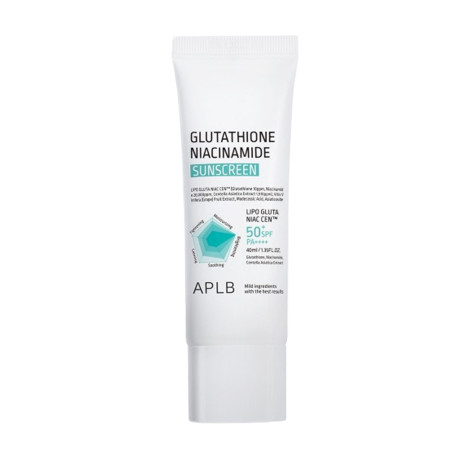 APLB Glutathione Niacinamide Sunscreen 40ml (Korea)