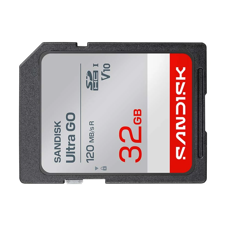 SanDisk Ultra Go 32GB SDXC UHS-I U1 Class 10 V10 Memory Card
