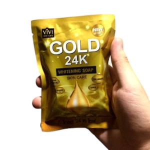 24 k gold soap