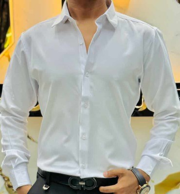 Premium China Micro Stig Shirt (Formal / Casual) (White)
