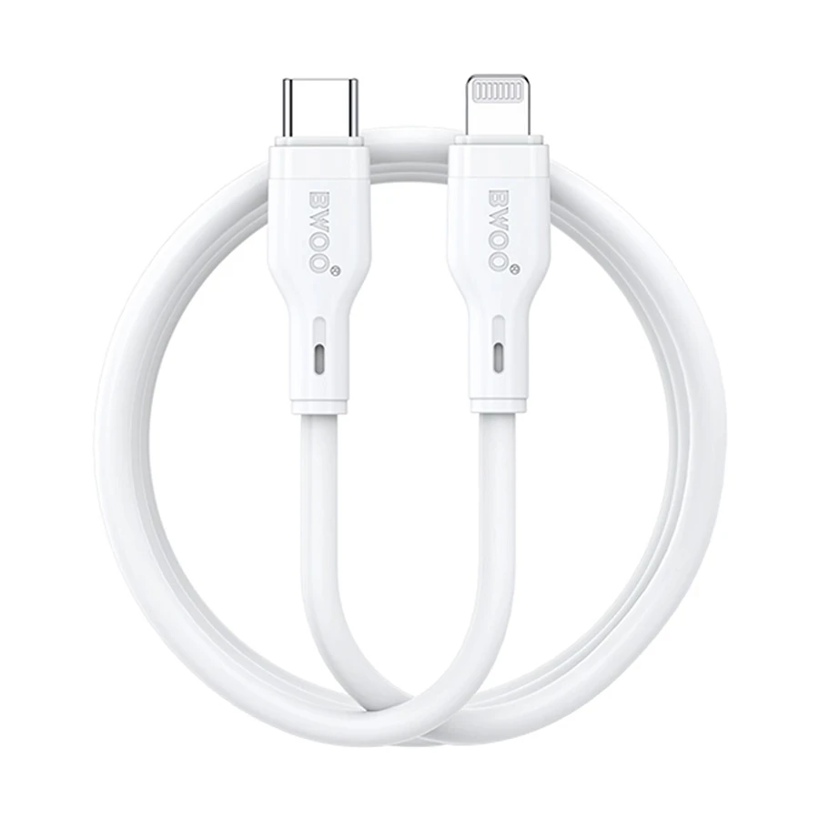 Bwoo BO-X286CL 27W USB-C to Lightning Cable 1 Meter White