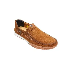 23021 Brown Cross Border real leather men's trend leisure Casual Shoe