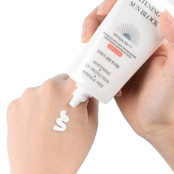 Jigott Whitening UV Sun Block SPF 50+ PA+++ Made in Korea