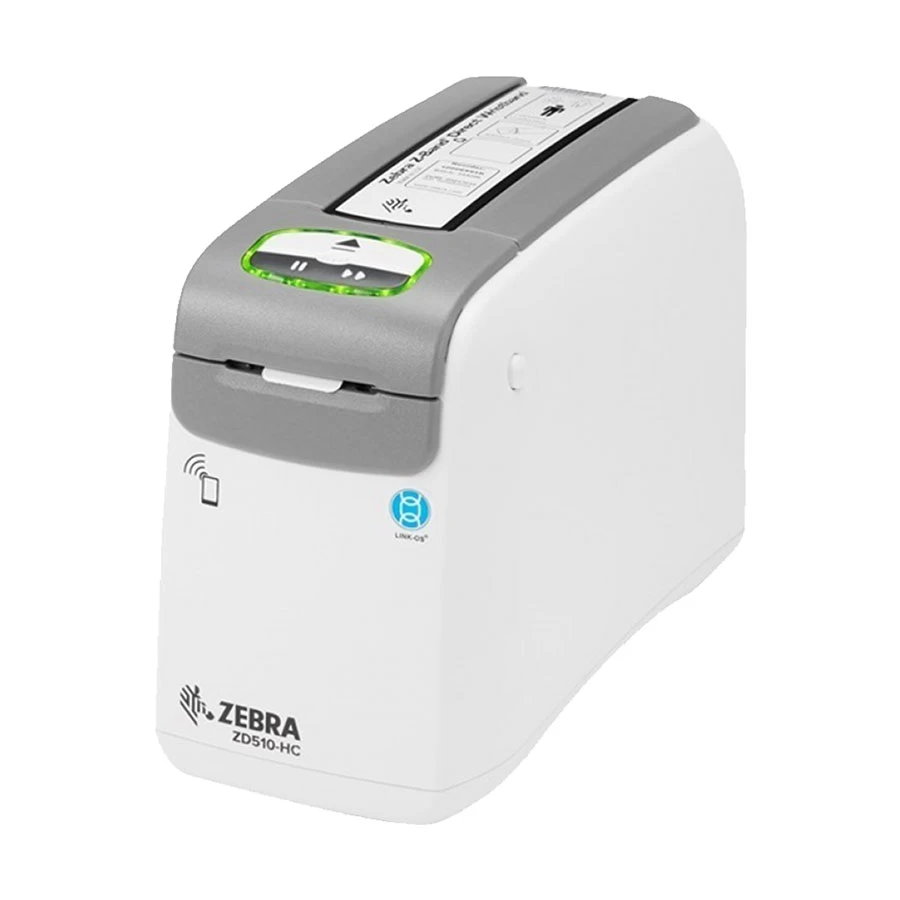 Zebra ZD510-HC 300 dpi Wristband Label Printer without Band/Ribbon