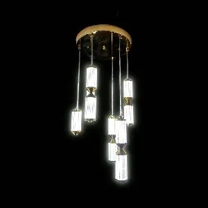 Qulik Modern Verona Glow 3 Color Hanging Lights (QL-B189-6)