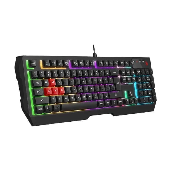 A4TECH Bloody B135N Neon Backlit Wired Black Gaming Keyboard