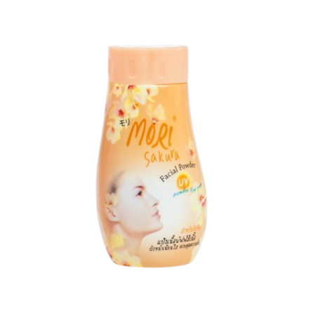 Mori Sakura Facial Powder Peach With UV Protection 50g (Thailand)