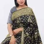 Full Body Zari Work Katan Silk Saree in 6 Colours