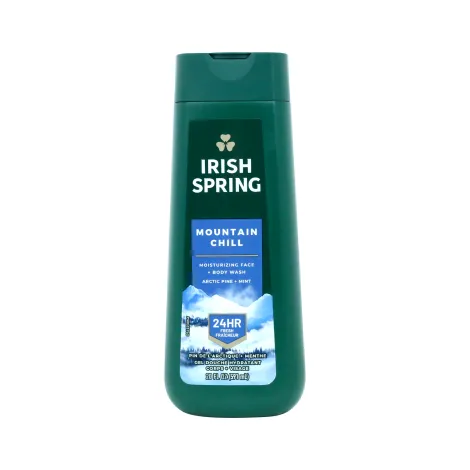 Irish Spring Mountain Chill Moisturizing Face & Body Wash 591ml