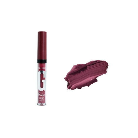 Guerniss Babyes Velvet Matte Liquid Lipstick 2.5ml - Shade 03 (Hong Kong)