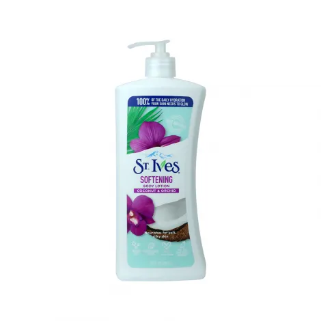 St. Ives Softening Coconut and Orchid Body Lotion 621ml (USA)