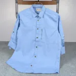 Kaiser Cotton Stylish Full Sleeve Shirt (Sky)