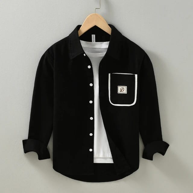 Men's Full Sleeve Cotton Casual Shirt, Size L, 6 Colours