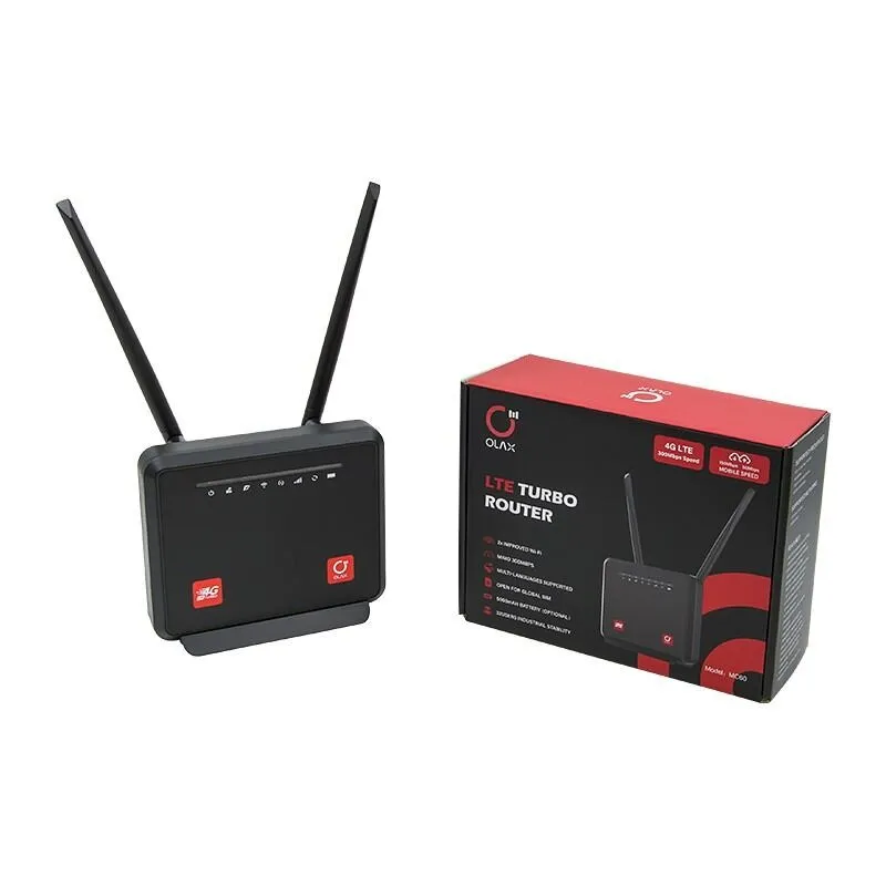 OLAX MC60 300Mbps Wi-Fi LTE Turbo Router with 5000mAh Battery