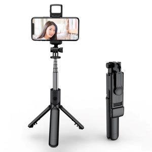 Flexible Bluetooth Selfie Stick Tripod Fill Light for Enhanced Lighting Remote Control cloth stand