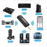 K35 Wireless Collar Microphone for Vlogging Interview Live Streaming YouTube Compatible with BT Speakers, DSLR Camera
