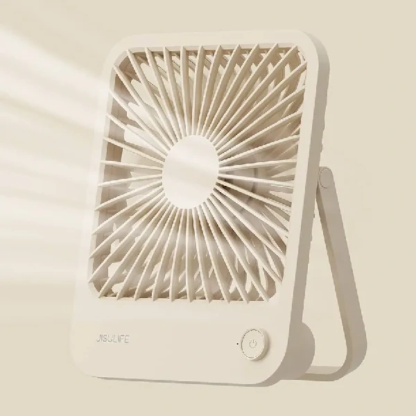 JISULIFE FA26 Rechargeable Ultra Thin Desktop Fan (4500mAh)