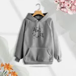 Premium Comfortable (Butterflies Glove) Ladies winter hoodie