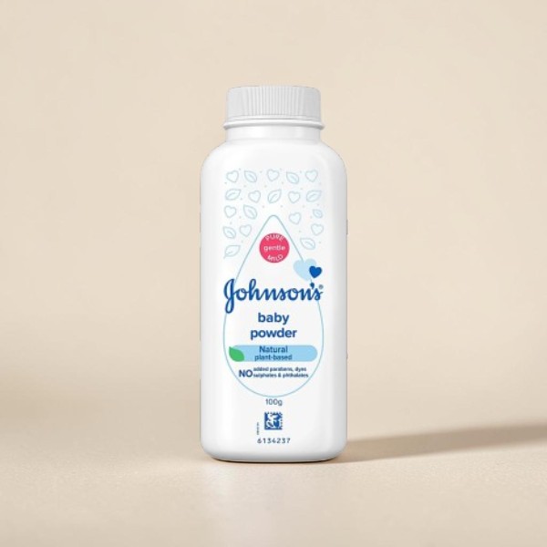 Johnson's Baby Powder Natural Plant Base 100g (India)