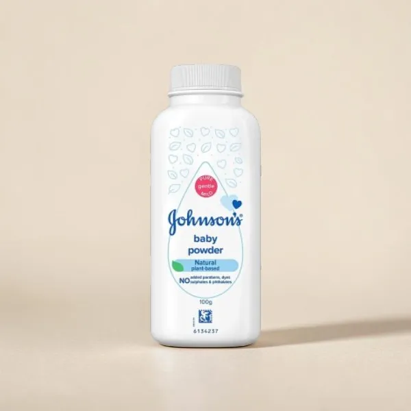 Johnson's Baby Powder Natural Plant Base 100g (India)