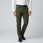 Premium Dubai Stig Pant (Formal / Casual) (Olive)