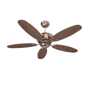 Polycab Superia SP04 48" Remote Control BLDC Ceiling Fan (Antique Copper Rosewood) PC-102