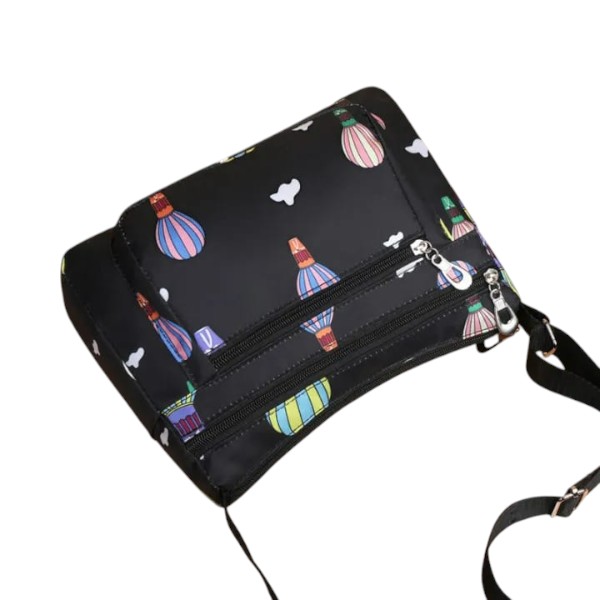 Korean sports travel shoulder bag (black)