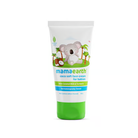 Mama Coco Soft Face Cream For Babies 60g (India)