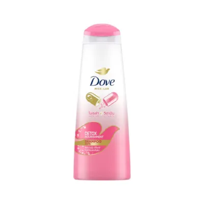 Dove Micellar + Vitamin Detox Nourishment Shampoo 330ml (Thailand)