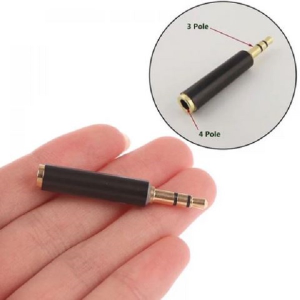 Microphone Converter (Straight)- No Need Battery for Lifetime