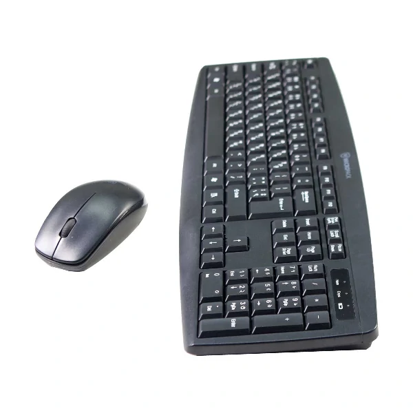 Micropack KM-203W Black Wireless Keyboard & Mouse Combo with Bangla