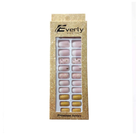 Everly Natural Fake Nails 24pcs - H202 (China)
