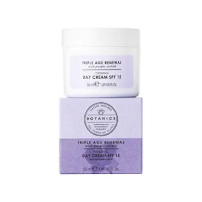 Botanics Triple Age Renewal Firming Day Cream SPF15 50ml (UK)
