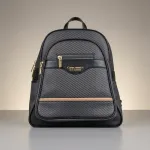 Premium Textured Synthetic Leather Backpack