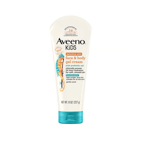 Aveeno Kids Face & Body Gel Cream 227g (Canada)