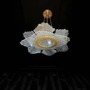 Qulik Florence Modern Hanging Acrylic LED Ceiling Light (W1111-530)