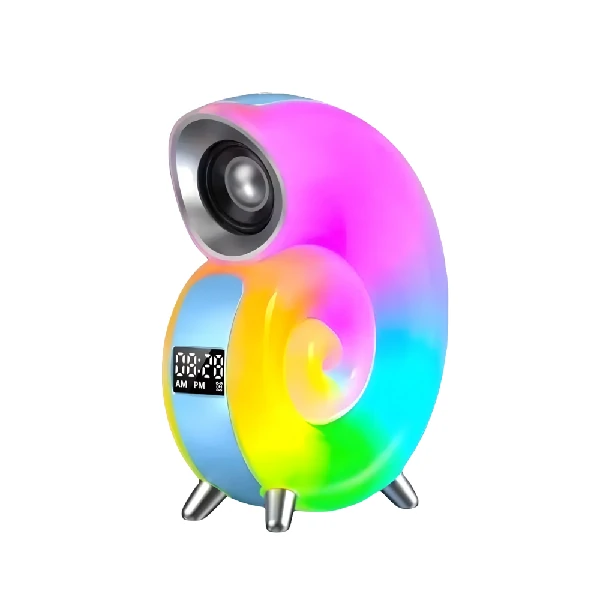 Conch RGB Wireless Bluetooth Speaker with Alarm Clock