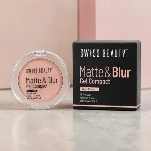 Swiss Beauty Matte & Blur Gel Compact Prep + Prime 5g