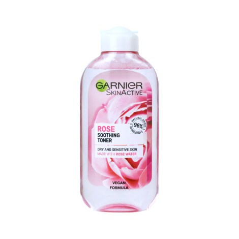 Garnier Natural Rose Soothing Toner Sensitive Skin 200ml (Poland)