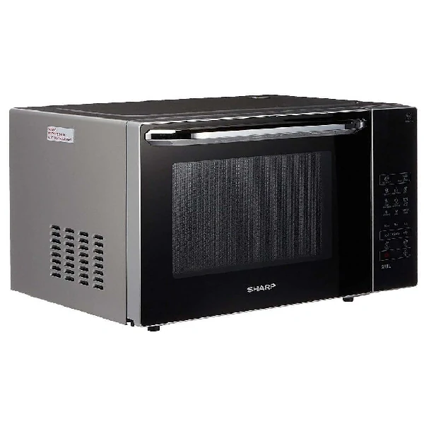 Sharp R-72EO (S) Microwave Oven with Grill Function.