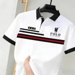 Men's Knit-Dyed PK Cotton Polo Shirt, Half Sleeve, 210 GSM