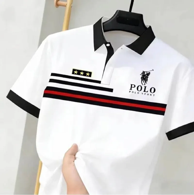 Men's Knit-Dyed PK Cotton Polo Shirt, Half Sleeve, 210 GSM