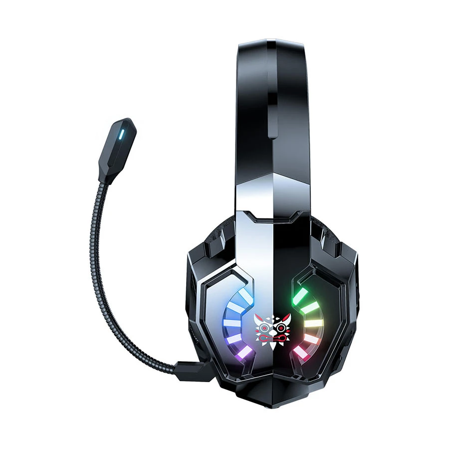 Onikuma B15 RGB Tri-Mode Bluetooth Black Gaming Headphone