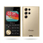 Tinstar T666 Dual SIM Card Phone - Golden