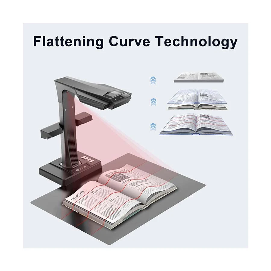 CZUR ET16 Plus Smart Document & Book Scanner (A3, 16MP)