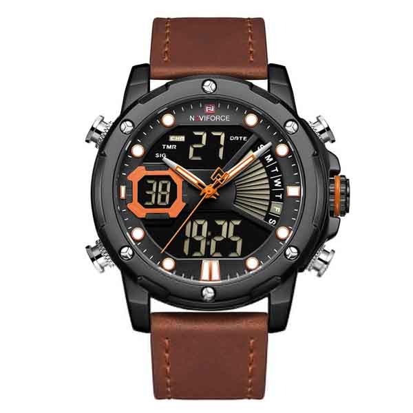 NAVIFORCE NF 9172 Military Dual-Time Watch