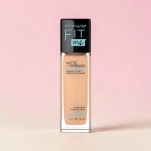 Fit Me Matte Poreless Foundation - Nude Beige 125 (USA)