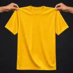 Premium Yellow Jersey T-Shirt – Lightweight & Breathable